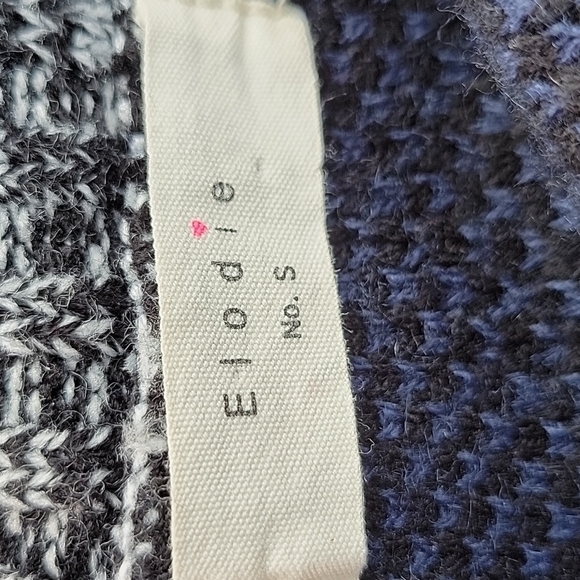 Elodie Sz S Open Front Knit Longline Cardigan Sweater Aztec Y2k Momcore Basic - Picture 5 of 7